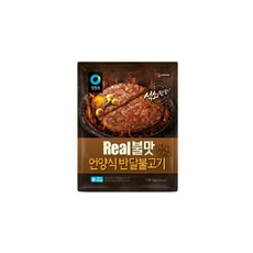 청정원 리얼불맛 언양식 반달불고기 1.05kg, 1개