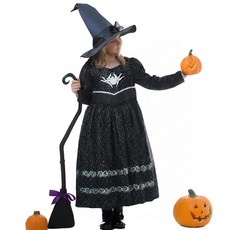 할로윈 마녀의상-블랙마녀 빗자루 22701 (S0511)