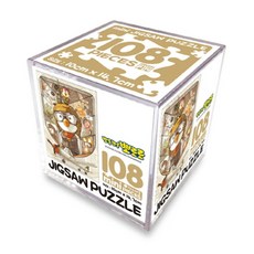 뽀롱뽀롱 뽀로로 직소퍼즐 108pcs 미니큐브: 파일럿, 학산문화사