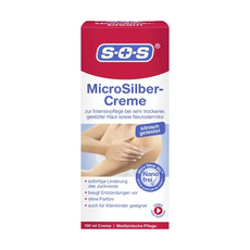 SOS 독일 데마케어 마이크로 실버 크림 100ml 스킨케어 건성 가려움증, 1개