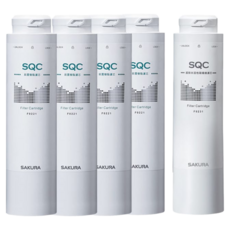 櫻花SAKURA P0585/P0583A適用雙溫淨熱飲專用濾心組(一年份5支入) F9005, 5入