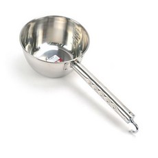 업소용 스텐 대형 눈금표시 국자 대, 1개, 쿠T 본상품선택