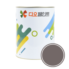 디오페인트 리노타일 욕실 주방 타일 수성, 뉴트럴29 (토프브라운), 1L, 1개