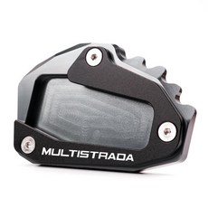 랠리 오토바이 킥 스탠드 풋 사이드 확대기 패드, 1개, 7. Grey