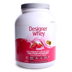 Designer Whey 設計師乳清蛋白粉, 甘美草莓, 1.82公斤