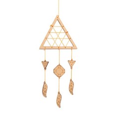 민화샵 드림캐쳐 만들기 DIY 삼각형 행운 부적 재료 키트 1개입 악몽 퇴치