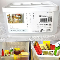 냉장고 소스 보관함 다용도 분리형 주방 냉장고 소스 정리함 수납 플라스틱 칸막이 식료품 수납함 와사비