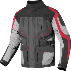 BERIK 베릭 Safari Waterproof 3in1 바이크 Textile 오토바이 자켓136783, Black/Red_54