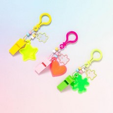 호루라기 안전 키링, 1개, 단일상품1