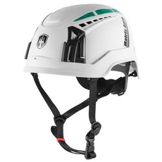 GREEN DEVIL Type 2 Hard Hat Vented Construction Safety Helmet with Side Impact Protection II Class, White