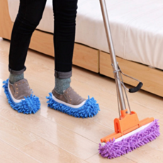 아이데이 바닥 청소 신발 슬리퍼 덧신 커버 주방 거실 마루 발 걸레 실내 거실 화 1쌍 / 3컬러, 1개, 핑크 1쌍(2p)개