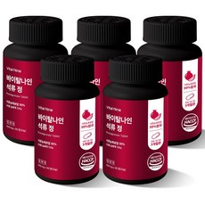 내추럴오가닉 석류정 식물성에스트로겐 석류농축분말 99% 함유 석약처 HACCP인증, 5개, 90정