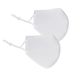 국내생산 물놀이 방수 오투헬시 마스크, 화이트, 2개