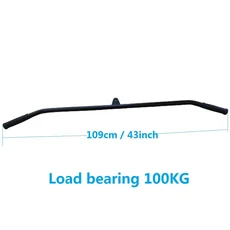 홈트레이닝 조절식 피트니스 랫 풀다운 바 체육관 풀리 케이블 기계 부착물 홈 이두근 삼두근 백 블래스터 로잉 운동 핸들, [02] 2, 2) 2