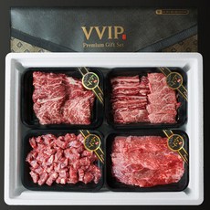 국내산 프리미엄 1+ 한우 선물세트 꽃등심/살치살/등심/안심/채끝/치마/부채 외 구이용 단체, 1세트, 1.최상 1+한판모듬