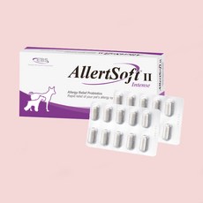 알러소프트 인텐스 강아지 고양이 아토피 알러지 영양제, 20정, 피부/피모+알러지, 1개