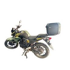 【新北新莊箱架屋】YAMAHA FZS V2 復古車 後架 貨架 + SHAD TR41AM 漢堡箱 合購組合, FZS V2後架+TR41AM鋁合金飾蓋後箱