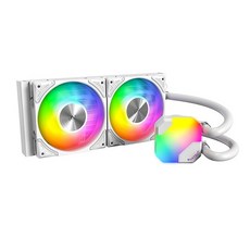 Montech HyperFlow ARGB 240 水冷散熱器, 1個, 白