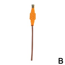 자동차 스노우 타이어 체인 사슬형 차량 스 체인 도구 구조 6 65 야외 겨울 TPU 9 인치 세트 5 개 스키 두꺼운 자동차 비상 4 타이어 일반, 1pcs Yellow, 1개