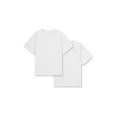 공용) 에센셜 헤비코튼 오버핏 반팔티 (2PACK) MKF5TS3902 909308