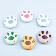 발자국 택배칼 6종 고양이발 언박싱 커터칼 휴대용 PAW, 1개, 발자국 택배칼(랜덤)