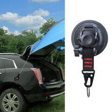 야영용품 캠핑 차박 차량 흡착판 스트랩 거치대 그늘막 텐트