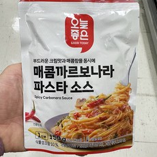 오늘좋은 매콤까르보나라 파스타소스, 2개, 150g