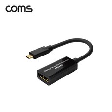 DM836 Coms 디스플레이포트 DP to C타입 모니터 변환 컨버터 / 4K60Hz UHD / USB-C 모니터 변환 출력, 500개