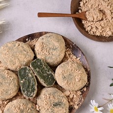 집에서먹자 당일생산 당일배송 굳지 않은 콩가루 쑥 인절미, 10개, 100g