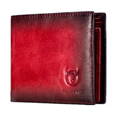 BULLCAPTAIN 男士真皮短夾