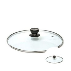 유리 냄비뚜껑 블랙 32cm 주방기물