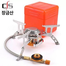 캠핑 가스 스토브 버너 야외 장비 조리기구 요리, 1개, 고화력 스토브