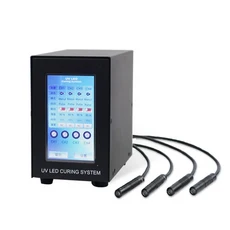 UV 울트라 바이올렛 스팟 경화 시스템 LED 타입 4 채널, 03 1 host 4 lamp, 01 빠른  Mainland, 02 385NM의 경우, 1