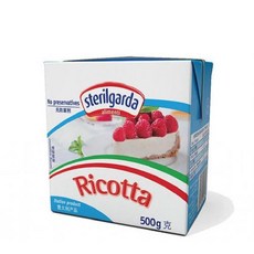 UHT크림리코타치즈 STERILGARDA 500G, 1개