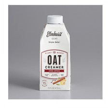 Elmhursts Chai Spice Oat Creamer 엘름허스트 차이 스파이스 오트 크리머 커피 크림 473ml 4팩