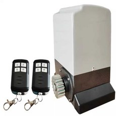 슬라이딩 저택 자동 도어 정문 개폐 게이트 원격제어 370W 올인원 머신 + 리모콘