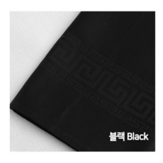 바리스타 린넨 타월, 고급형(블랙), 1개