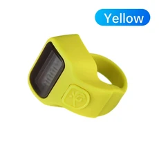 미니 링 모양 손가락 카운터 LCD 전자 디지털 스마트 클릭, 01 Yellow, 1개