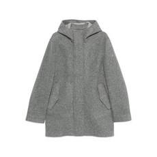 마뉴엘리츠 후드 울 코트