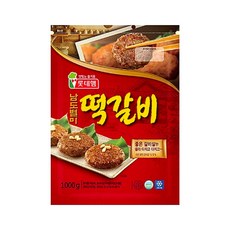 롯데햄 남도별미 떡갈비 1000g, 1kg, 1개