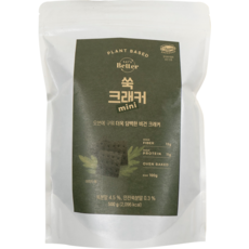 잇츠베러 크래커 mini 쑥 대용량 미니크래커 사무실 카페 유치원 간식, 1