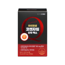 뉴트리코어 코엔자임 Q10 맥스 1000mg 1개, 30정
