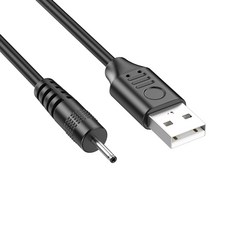 휴대폰 램프 전동 칫솔용 고품질 USB-DC5V 충전기 케이블, 1.5m, 2.5x0.7mm, 1개