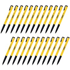 동아 스피디볼 유성펜 1.0mm 24p, Black, 1개