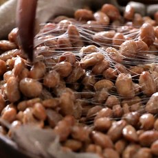 지리산 피아골 청국장 냄새안나는 프리미엄 생청국장 구수한 찌개용 생콩 100% 국산콩, 프리미엄 무염 생청국장, 3개, 200g