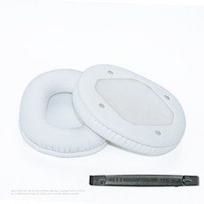 BASEUS D02 pro 耳機替換耳罩, 1個, 蛋白皮【白色】/一对,倍思 D02 pro