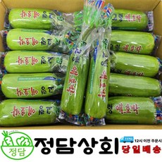 [ 정담상회 ] 국내산 애호박 20개 1box 인큐 4kg~6kg 업소용애호박, 1박스, 4~6kg