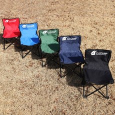 조아캠프 등받이낚시의자 소, 레드, 1개