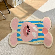 모조 카펫 귀여운 소녀 머리맡 엔드 침실 거실 쿠션 담요 소파 하이, 40x60cm15.7x23.6in, bun