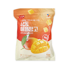 [CJ] 이츠웰 냉동 골드망고 1kg, 1개